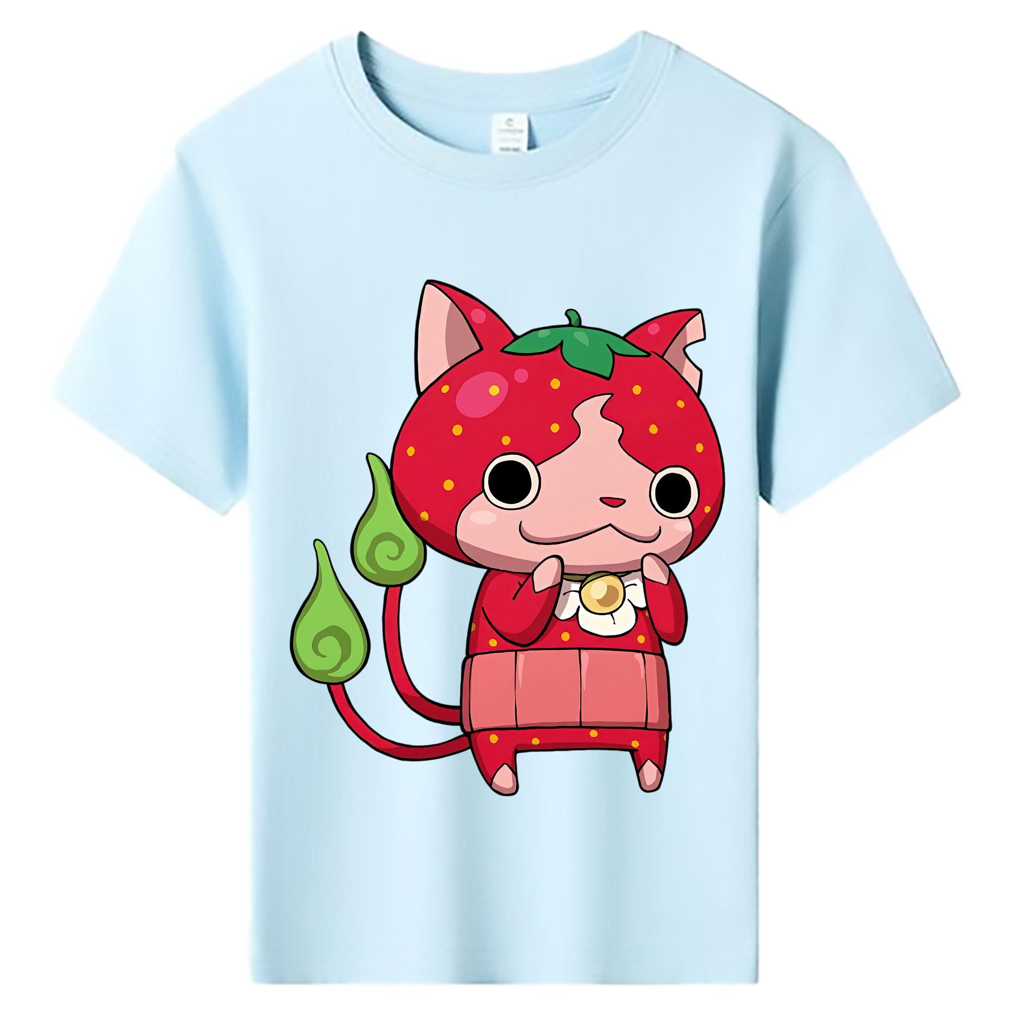 （画像用） 妖怪ウォッチ Yo-kai Watch 綿100％キッズTシャツ（フロントプリント）